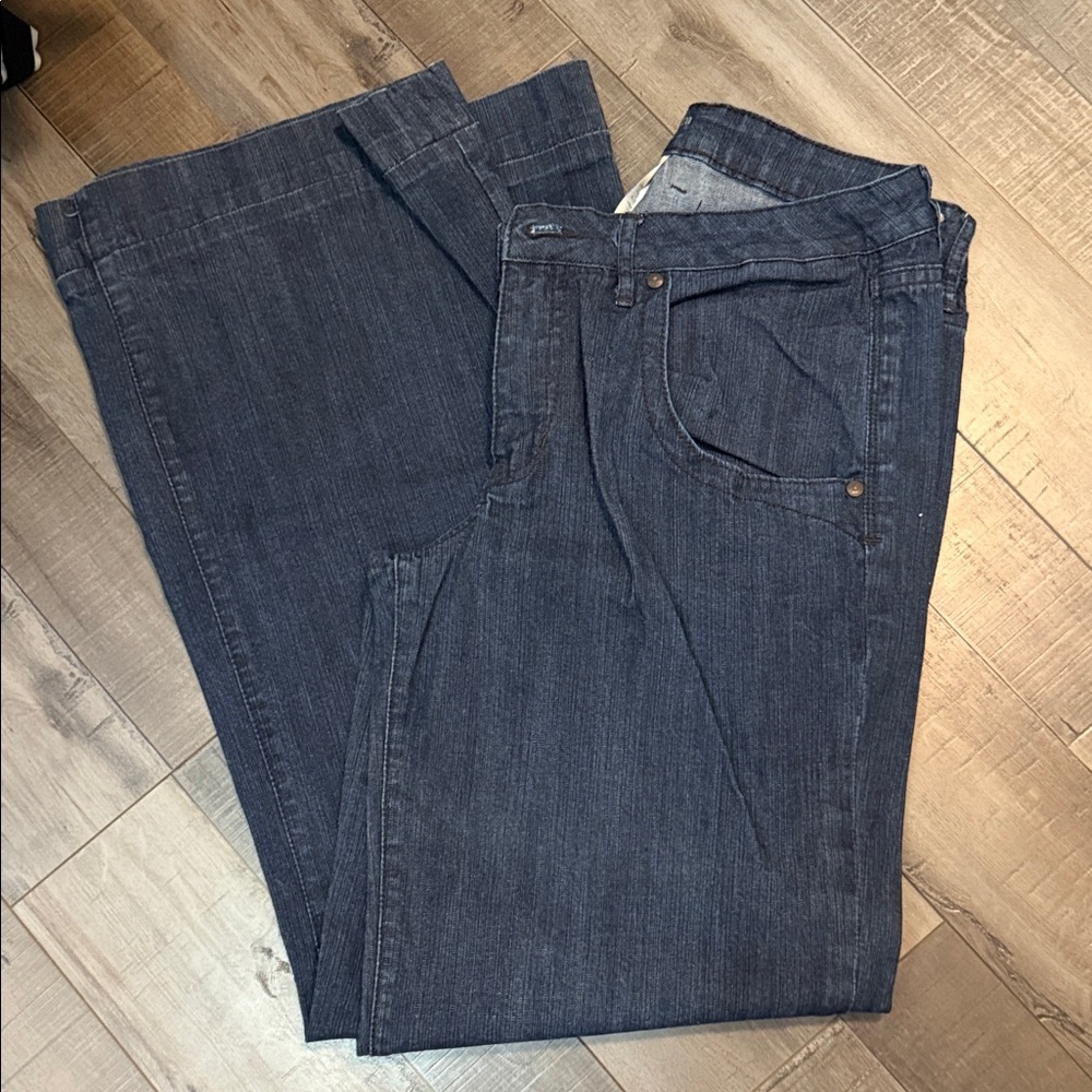 Women's Dark Blue Flare Jeans